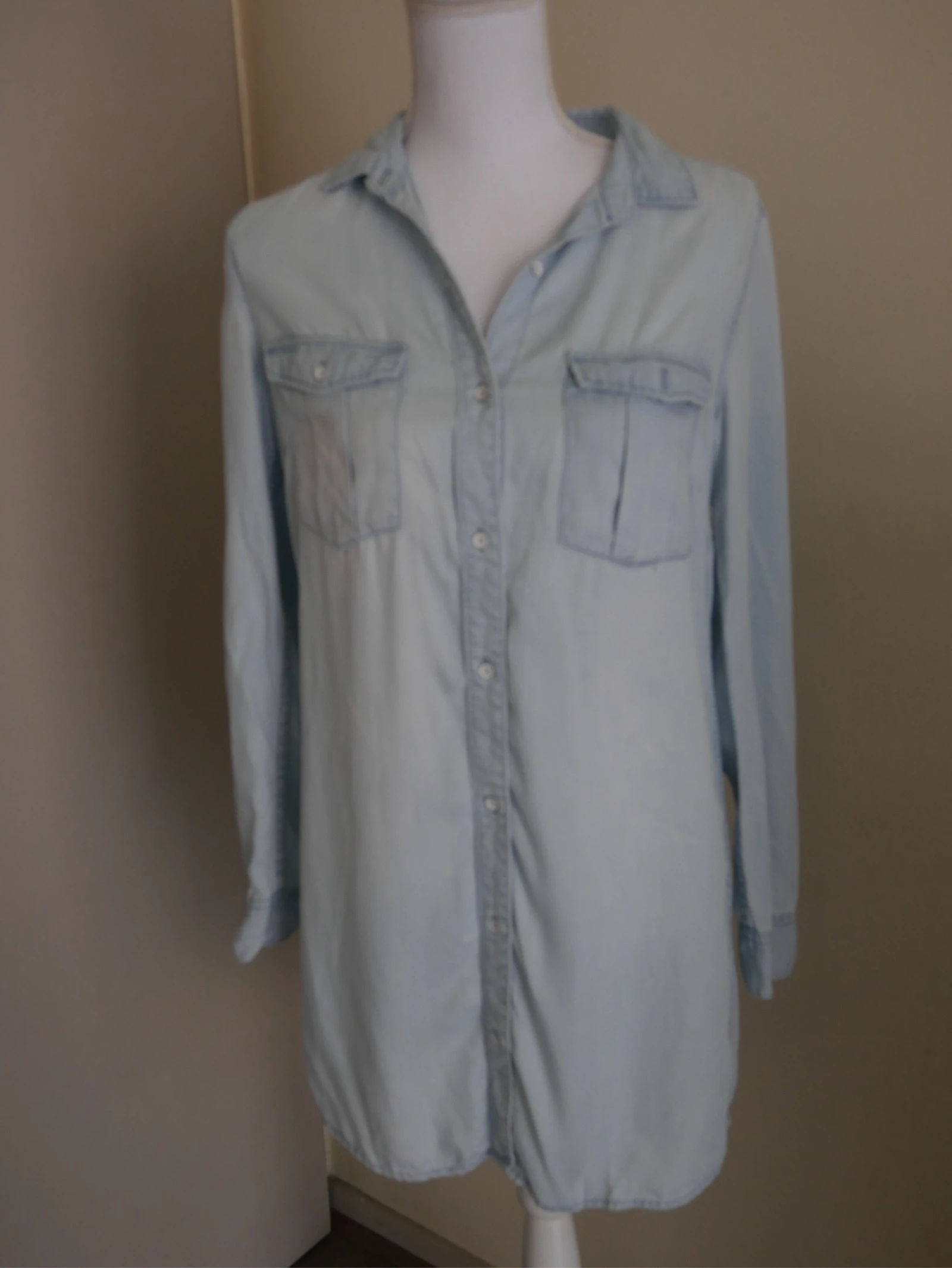 Robe en jean légère 